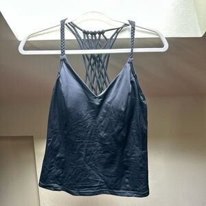 Prana Black Strappy Tankini top